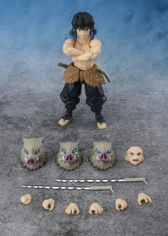 Demon Slayer: Kimetsu no Yaiba S.H. Figuarts Action Figure Inosuke Hashibira 14 cm